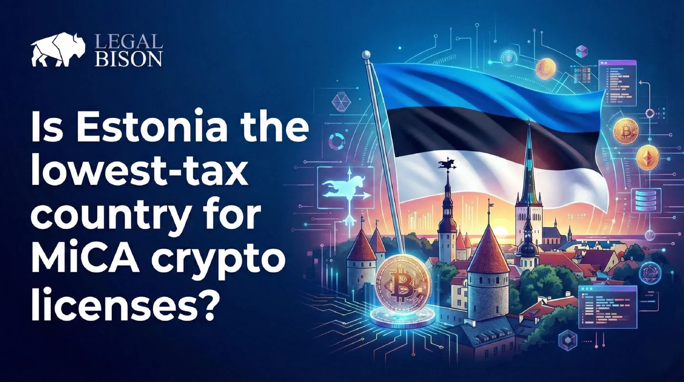 Is Estonia the lowest-tax country for MiCA crypto licenses? (2026 guide) image