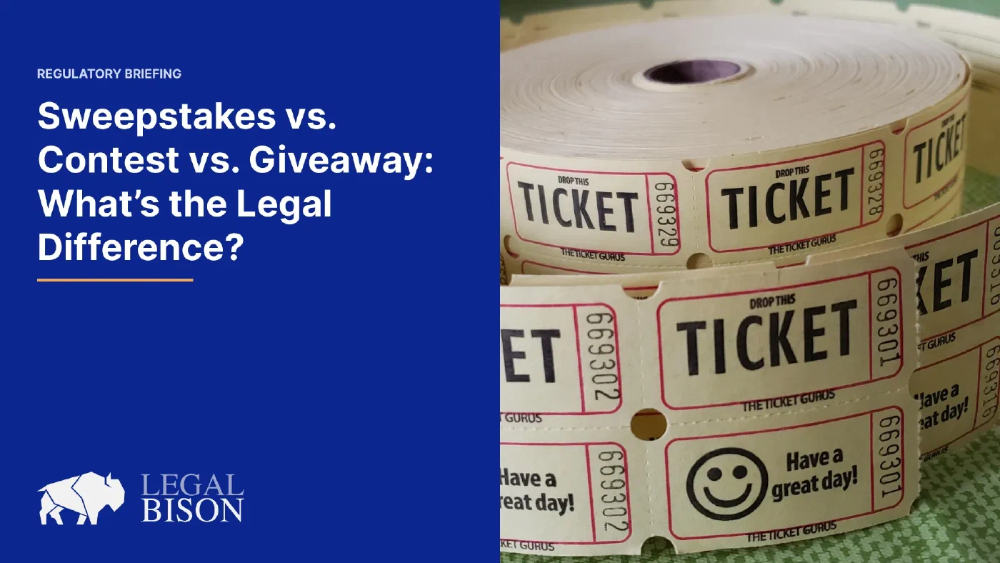 Sweepstakes vs. Contest vs. Giveaway: What’s the Real Legal Difference? image