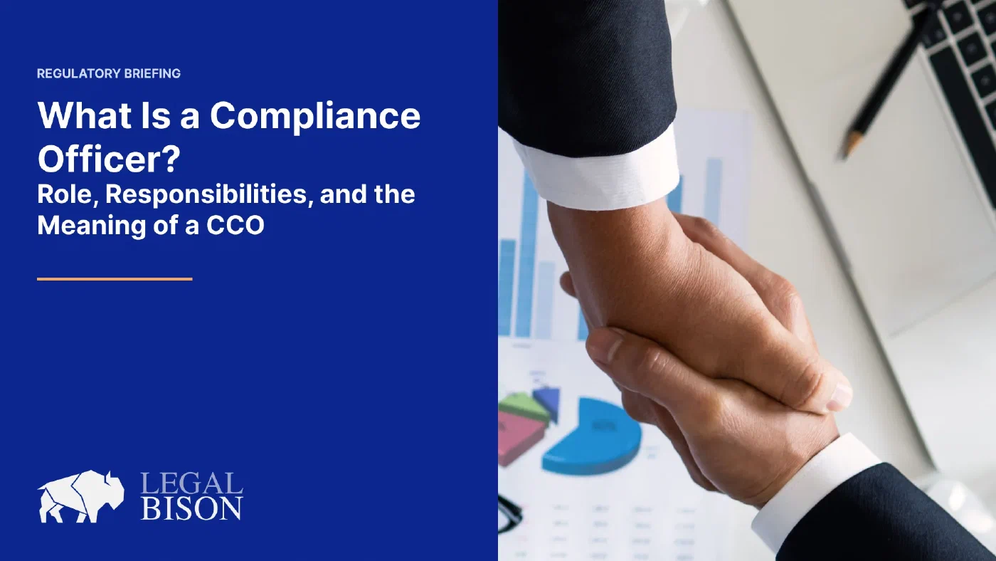 What Is a Compliance Officer? Role, Responsibilities, and the Difference Compared to a CCO image