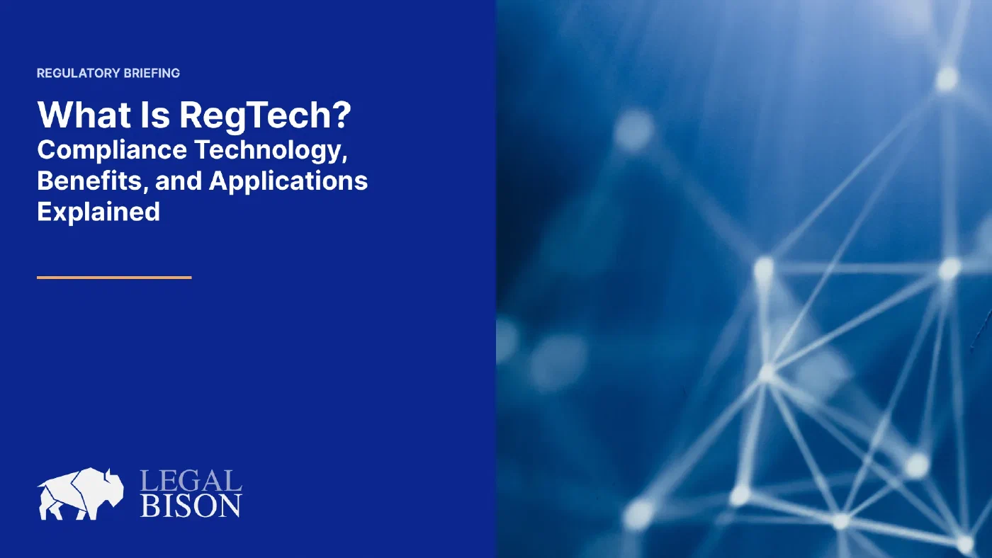 What Is RegTech? Compliance Technology, Benefits, and Applications Explained image
