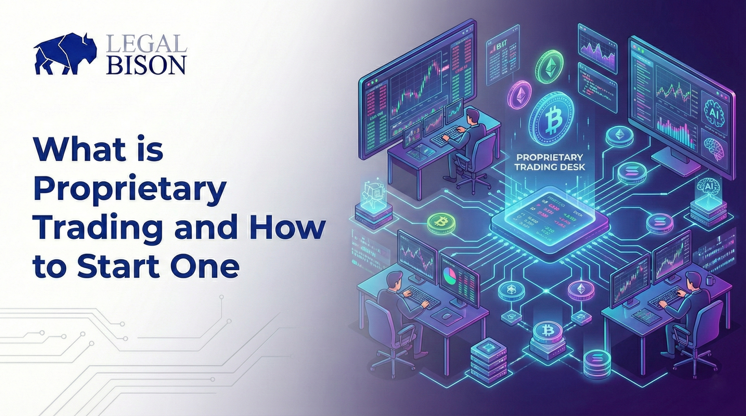 Crypto Proprietary Trading Explained and How to Start One - LegalBison